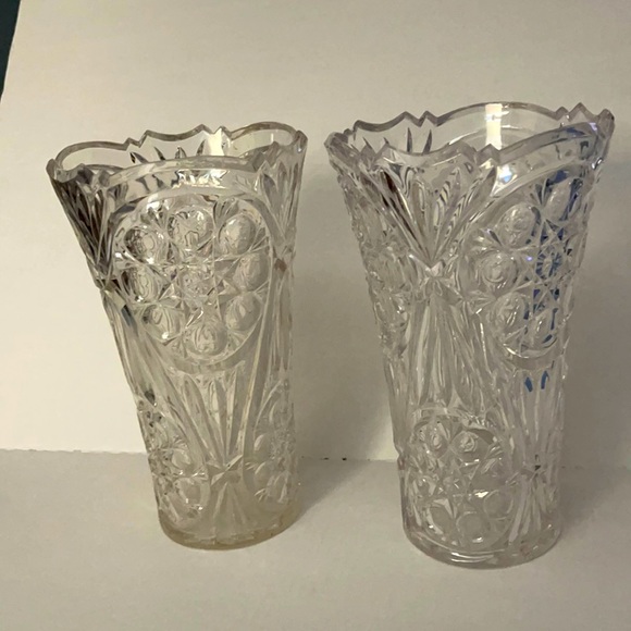 Accents Lot Of 2 Beautiful Large Plastic Vases Poshmark